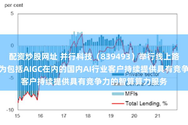 配资炒股网址 并行科技（839493）举行线上路演活动：公司将会为包括AIGC在内的国内AI行业客户持续提供具有竞争力的智算算力服务