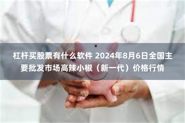 杠杆买股票有什么软件 2024年8月6日全国主要批发市场高辣小椒（新一代）价格行情