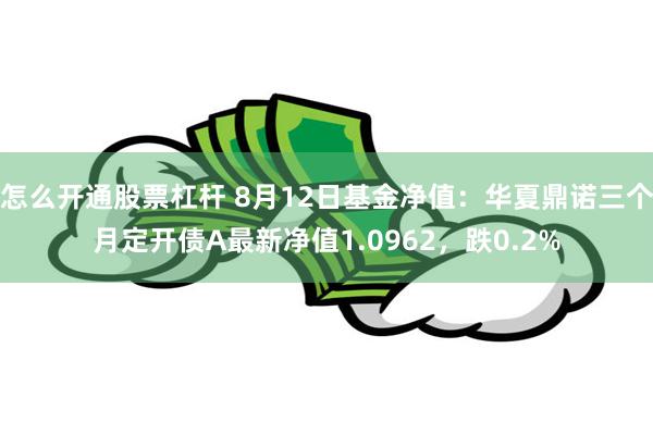 怎么开通股票杠杆 8月12日基金净值：华夏鼎诺三个月定开债A最新净值1.0962，跌0.2%