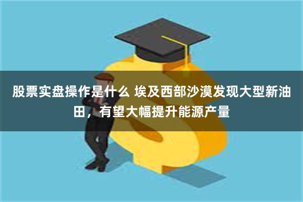 股票实盘操作是什么 埃及西部沙漠发现大型新油田，有望大幅提升能源产量